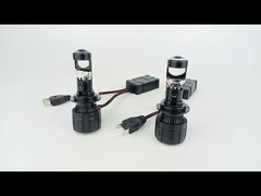 ماسترز NL19 عمده فروشی 9005 لنز 70W 7200LM 9-32V مینی LED پروژکتور چراغ جلو ماشین