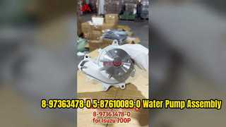 8973634780 5876100890 8-97363478-0 5-87610089-0 مجموعه پمپ آب مناسب برای ISUZU 700P NPR 4HK1