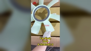 8-98190058-0 8-97367381-0 فن خنک کننده 8981900580 8973673810 برای ایزو NPR 4HK1