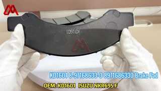 KD1601 8-97168633-0 8971686330 لنت ترمز برای ISUZU