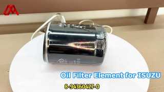 عنصر فیلتر روغن قطعات OEM 8-94360427-1 8943604271 برای ISUZU 100P-T 600P NHR94