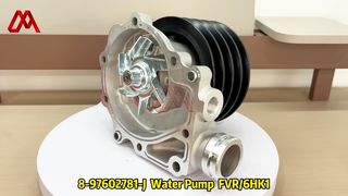 8976027810 8-97602781-0 مجموعه پمپ آب با واشر برای ISUZU 6HE1-T FSR FTR
