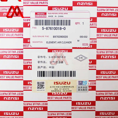 5876100180 8970390020 Isuzu Replacement Parts Air Cleaner Filter For UBS 6VD Engine