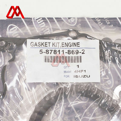 Truck Replacement Parts 5-87811869-0 5878118690 Engine Overhaul Gasket Set for ISUZU NPR66 4HF1