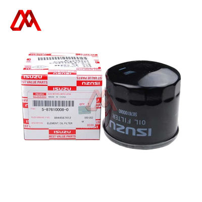 Truck Replacement Parts 5876100080 8944567412  5-87610008-0 8-94456741-2 Oil Filter for ISUZU 4ZE1 