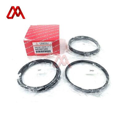 Diesel Engine Piston Ring Set ME997240 Suitable For Mitsubishi 4D34 Heavy Duty Truck Repair Parts