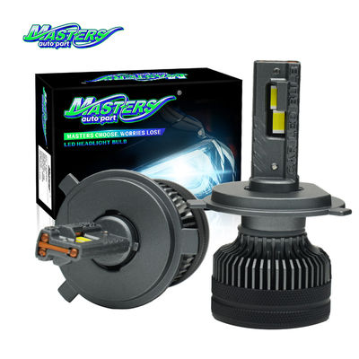ماسترز KS90 180W 40000 لومن 6500K خنک سفید H4 9005 9006 9012 چراغ های جلو LED لامپ