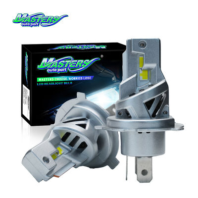 ماسترز V04 64W 7000LM 6000K H4 4060 تراشه های هواپیمایی برتر آلومینیوم لامپ جلو LED