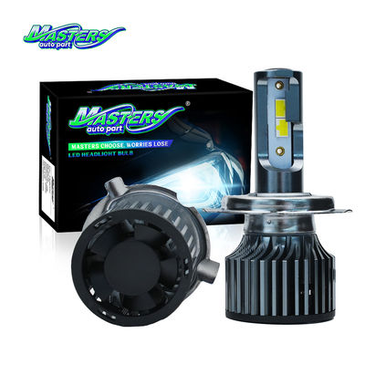 ماسترز X40 80W 8000LM 6000K 4060 تراشه های H4/H7 لامپ جلو LED
