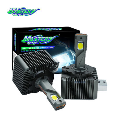 ماسترز D1pro 90W 8000LM 6500K 5575 تراشه های هواپیمایی برتر آلومینیوم لامپ جلو LED