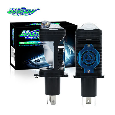 ماسترز A9S 100W 10000LM 6500K 3570 تراشه های H4 LED پروژکتور مینی لنز